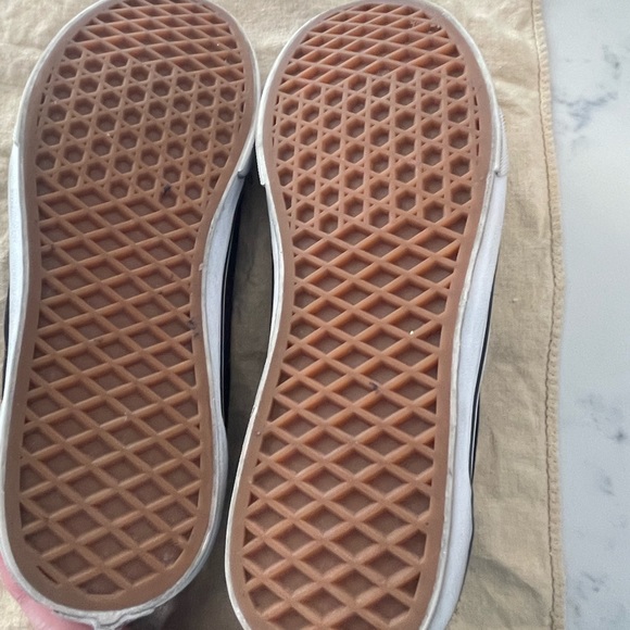 Vans - Black Suede w/ Leopard 🐆 Print Stripe - Picture 4 of 8